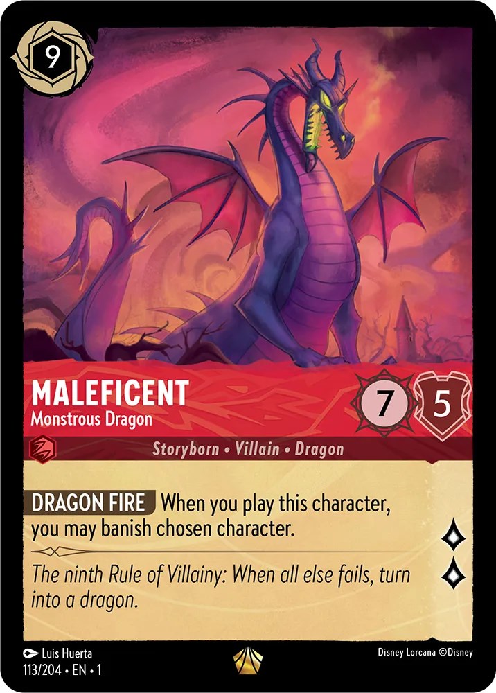 Maleficent - Monstrous Dragon (113/204) [The First Chapter] | Webway Games
