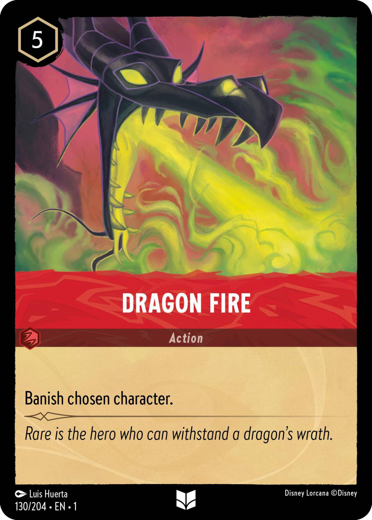 Dragon Fire (130/204) [The First Chapter] | Webway Games