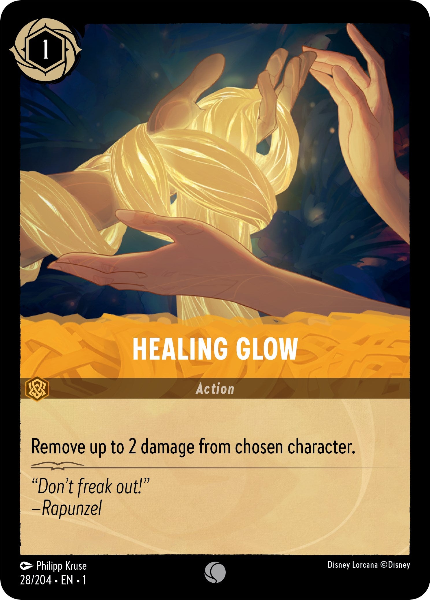 Healing Glow (28/204) [The First Chapter] | Webway Games