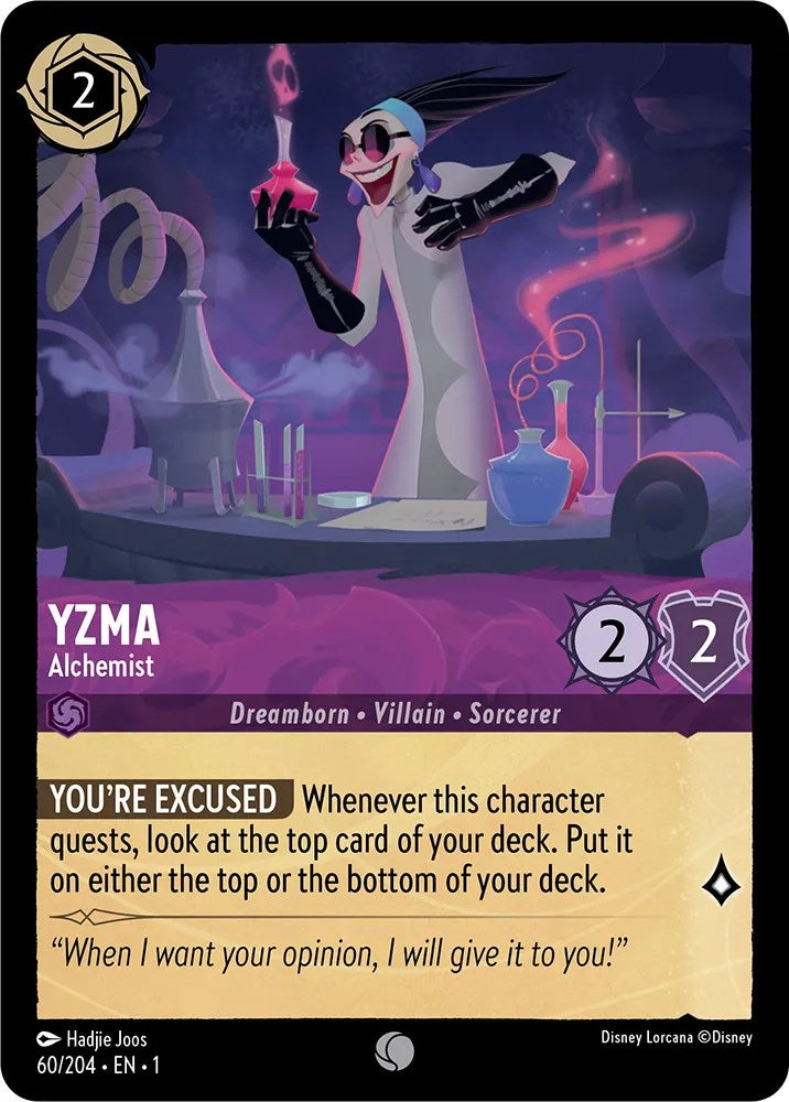 Yzma - Alchemist (60/204) [The First Chapter] | Webway Games