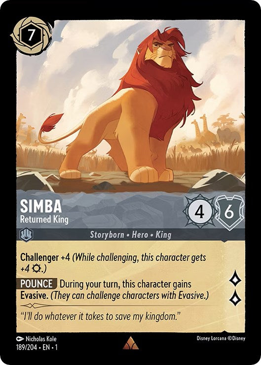 Simba - Returned King (189/204) [The First Chapter] | Webway Games