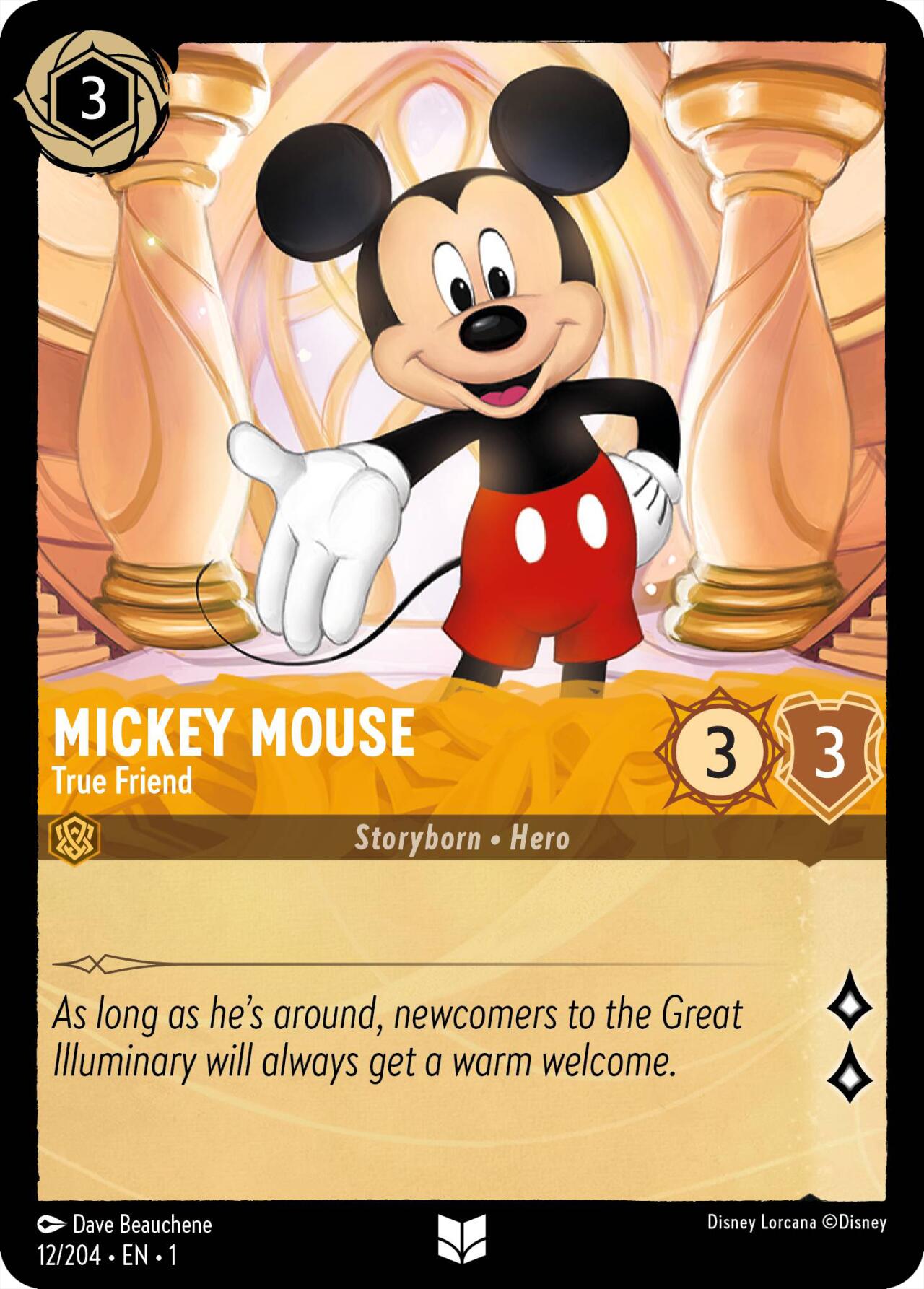 Mickey Mouse - True Friend (12/204) [The First Chapter] | Webway Games