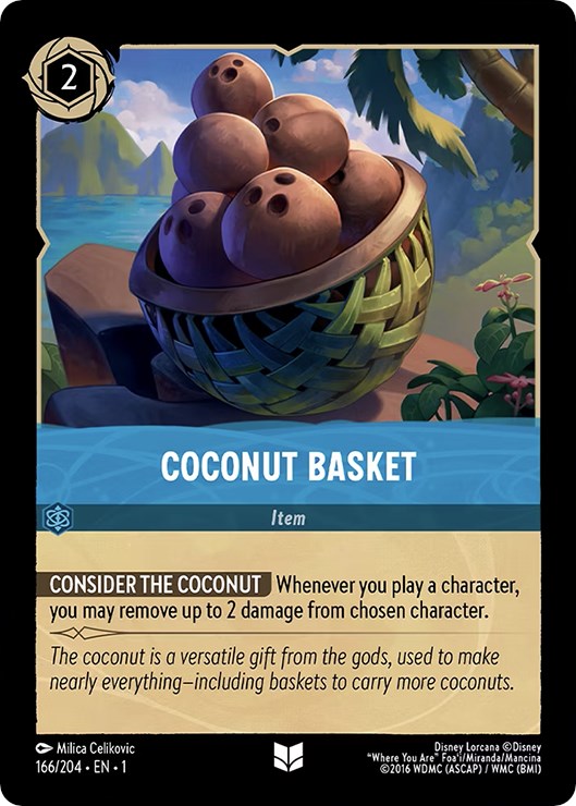 Coconut Basket (166/204) [The First Chapter] | Webway Games
