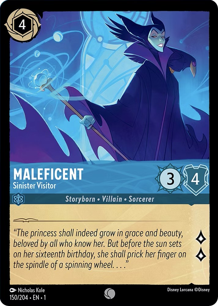 Maleficent - Sinister Visitor (150/204) [The First Chapter] | Webway Games