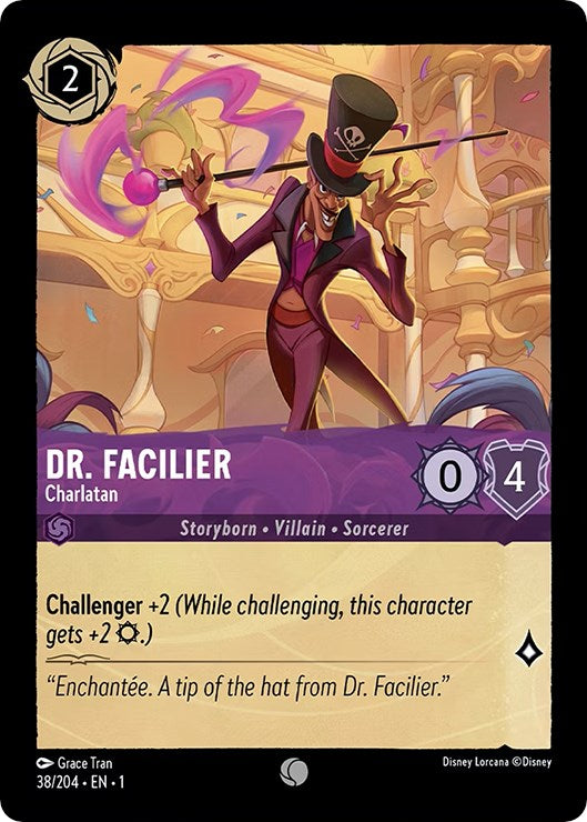 Dr. Facilier - Charlatan (38/204) [The First Chapter] | Webway Games