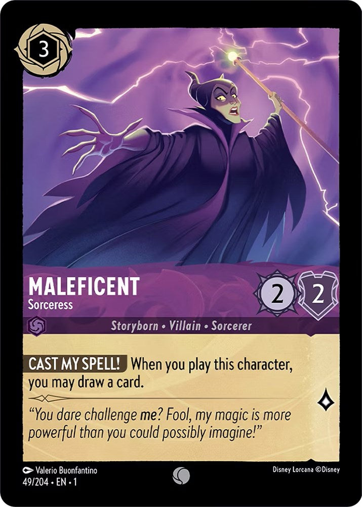 Maleficent - Sorceress (49/204) [The First Chapter] | Webway Games