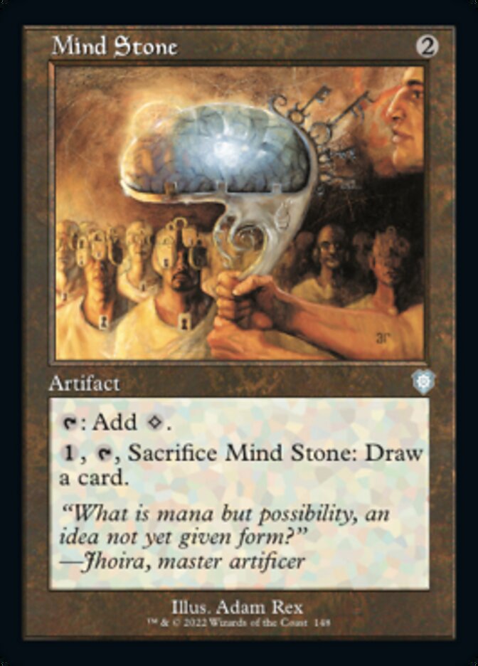 Mind Stone (Retro) [The Brothers' War Commander] | Webway Games