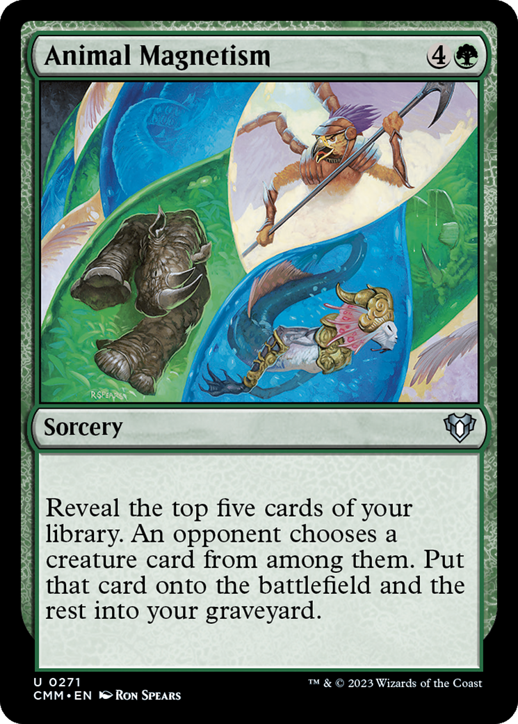 Animal Magnetism [Commander Masters] | Webway Games
