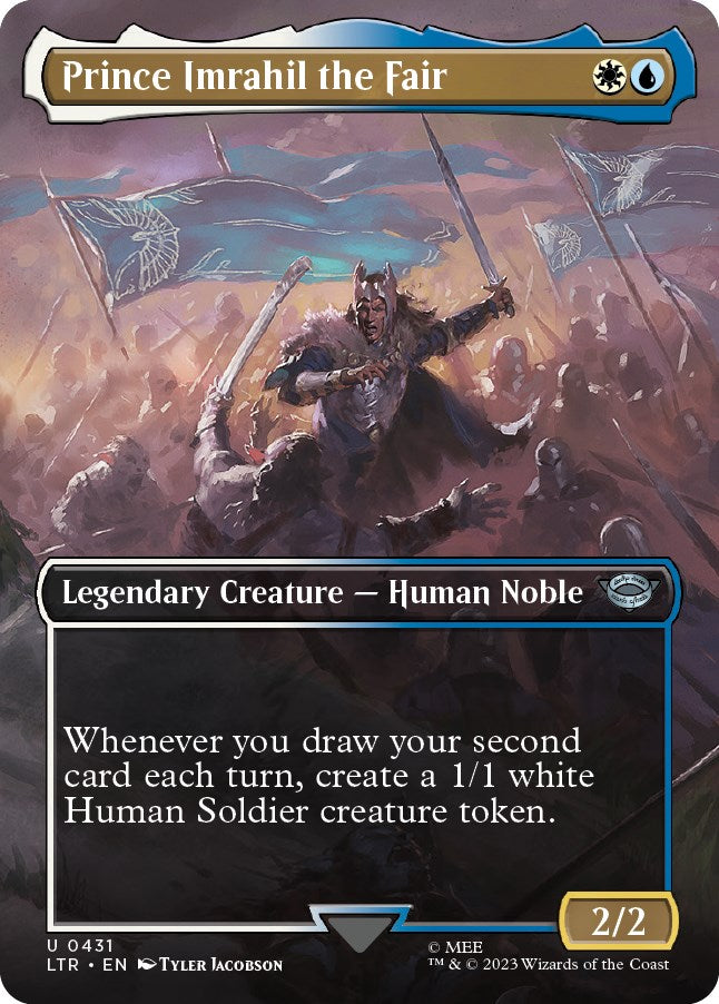 Prince Imrahil the Fair (Borderless Alternate Art) [The Lord of the Rings: Tales of Middle-Earth] | Webway Games