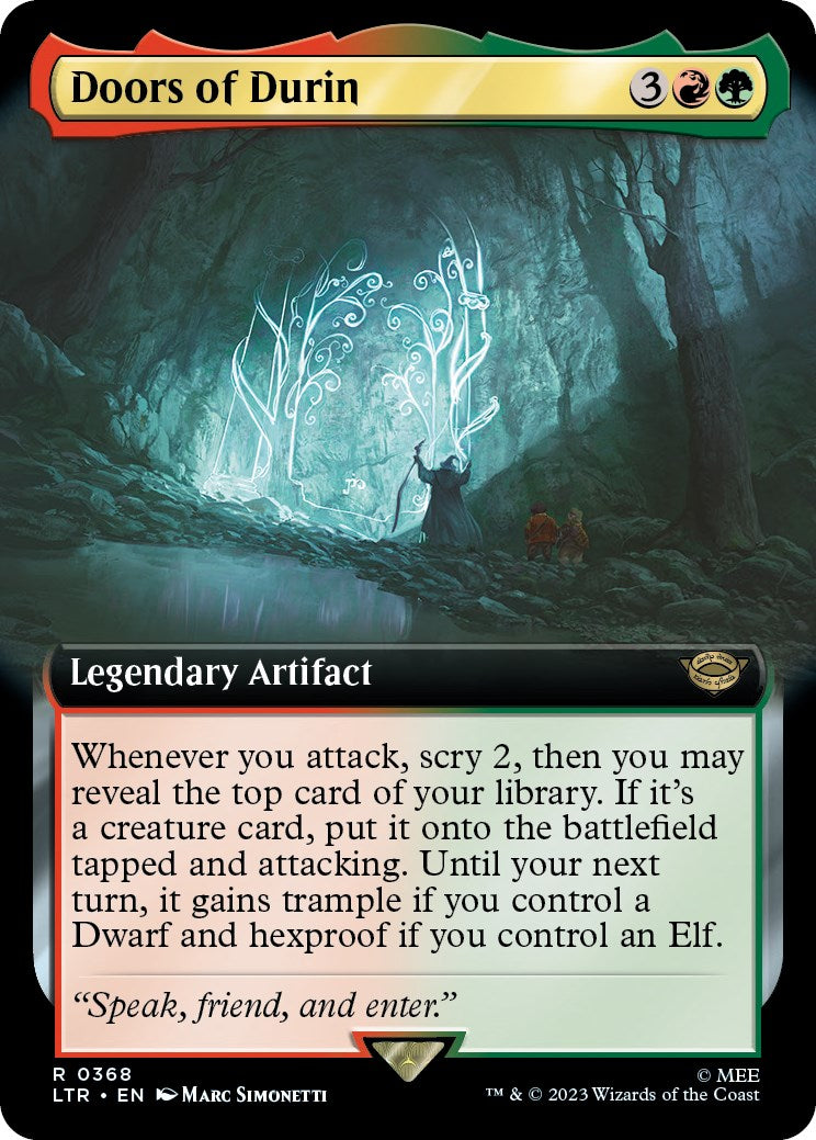Doors of Durin (Extended Art) [The Lord of the Rings: Tales of Middle-Earth] | Webway Games