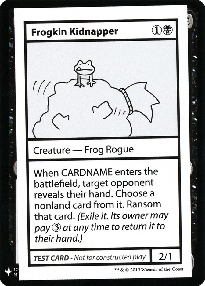 Frogkin Kidnapper [Mystery Booster Playtest Cards] | Webway Games