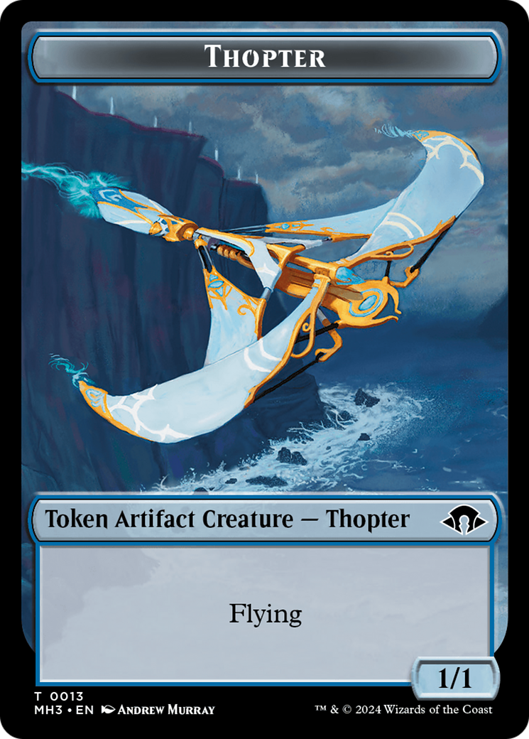 Phyrexian Germ // Thopter Double-Sided Token [Modern Horizons 3 Tokens] | Webway Games