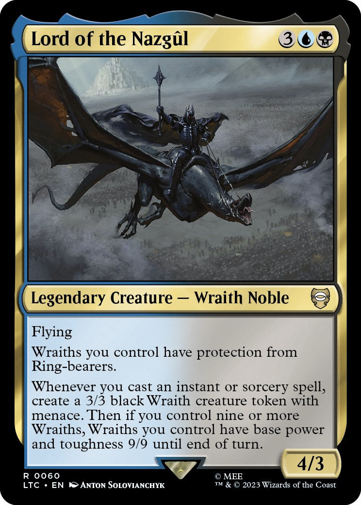 Lord of the Nazgul [The Lord of the Rings: Tales of Middle-Earth Commander] | Webway Games