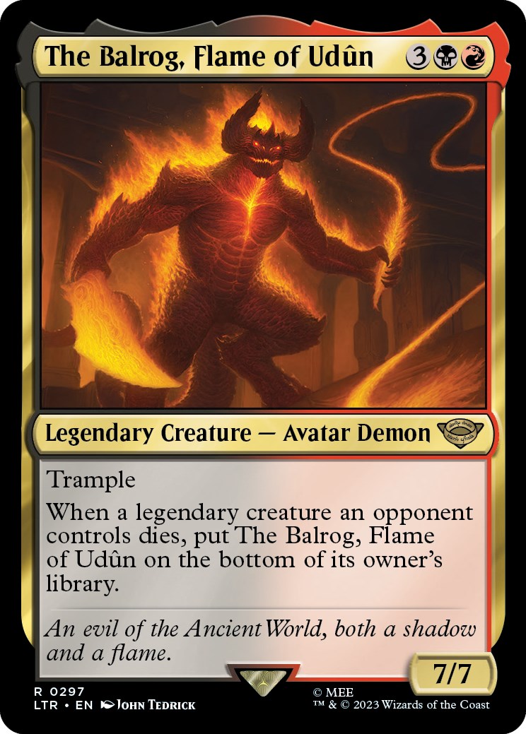 The Balrog, Flame of Udun [The Lord of the Rings: Tales of Middle-Earth] | Webway Games