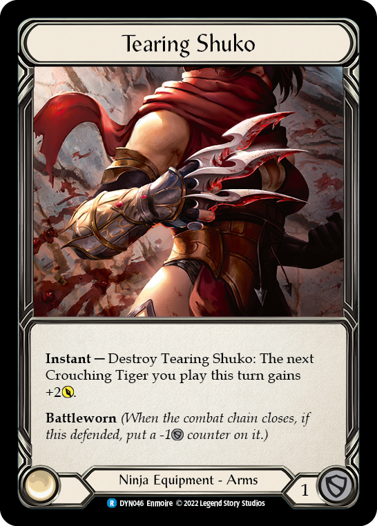 Tearing Shuko [DYN046] (Dynasty)  Rainbow Foil | Webway Games