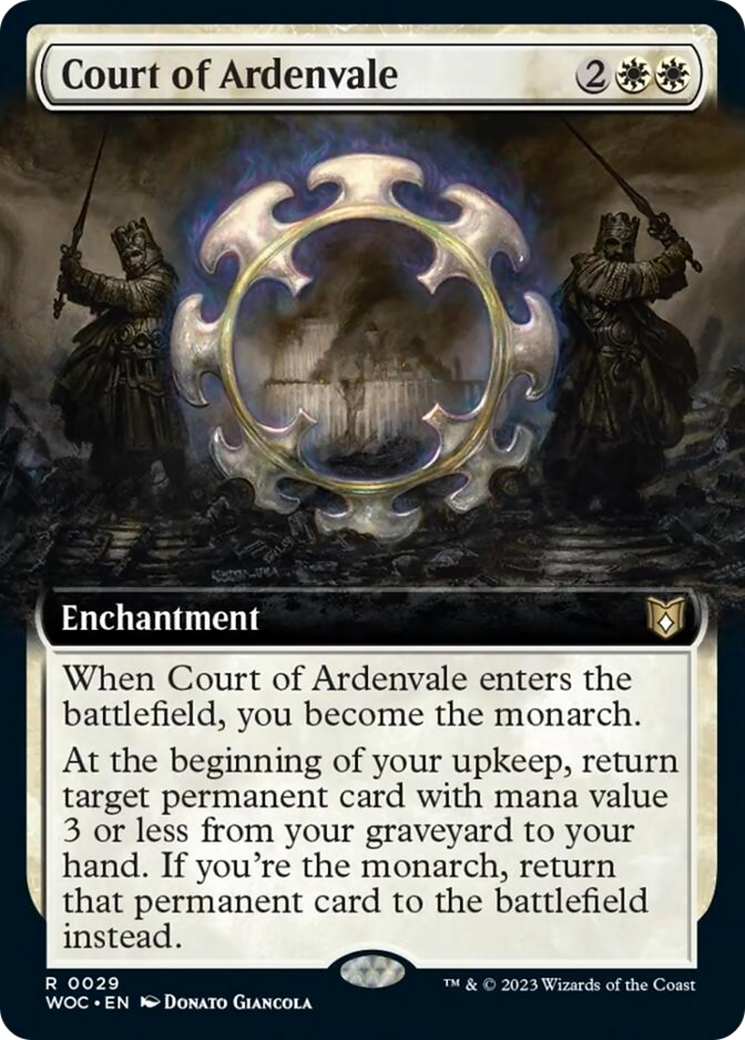 Court of Ardenvale (Extended Art) [Wilds of Eldraine Commander] | Webway Games