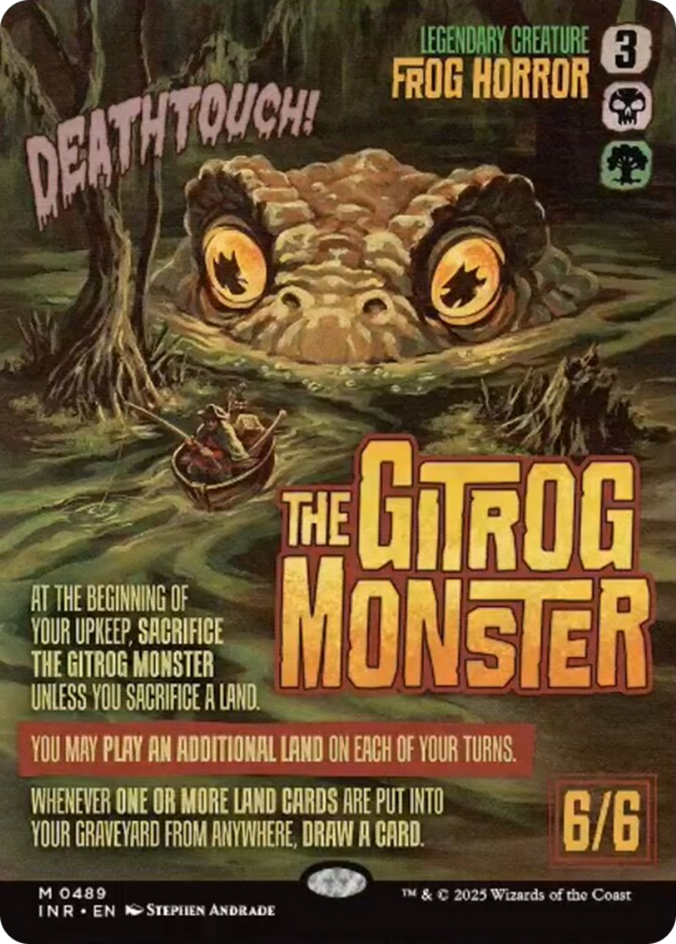 The Gitrog Monster (Showcase) [Innistrad Remastered] | Webway Games