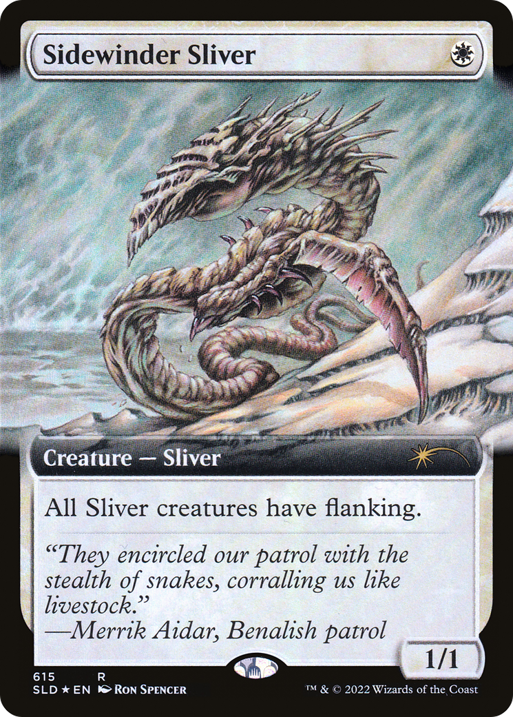 Sidewinder Sliver (Extended Art) [Secret Lair Drop Promos] | Webway Games