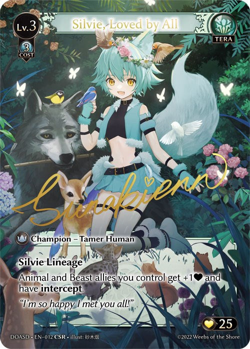 Silvie, Loved by All (CSR) (012) [Dawn of Ashes: Starter Decks] | Webway Games