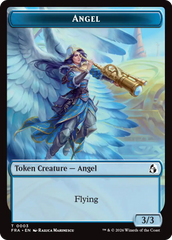Angel (0003) // Beast Double-Sided Token [Reality Fracture Tokens] | Webway Games