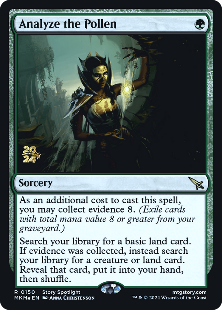 Analyze the Pollen [Murders at Karlov Manor Prerelease Promos] | Webway Games