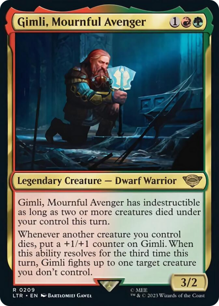 Gimli, Mournful Avenger [The Lord of the Rings: Tales of Middle-Earth] | Webway Games