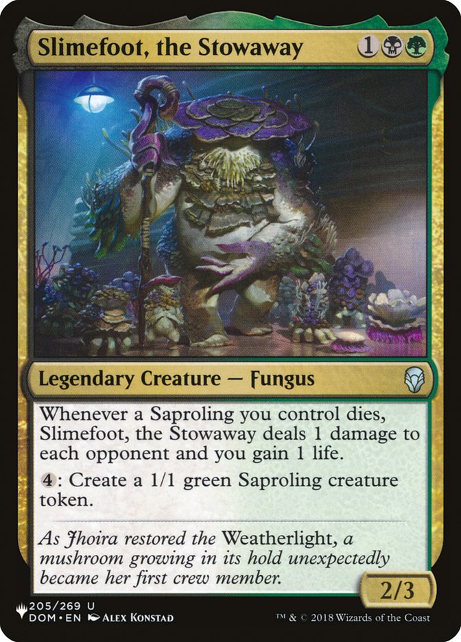 Slimefoot, the Stowaway [The List] | Webway Games