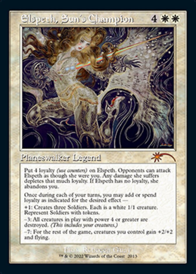 Elspeth, Sun's Champion (Retro) (2013) [Secret Lair Countdown Kit] | Webway Games