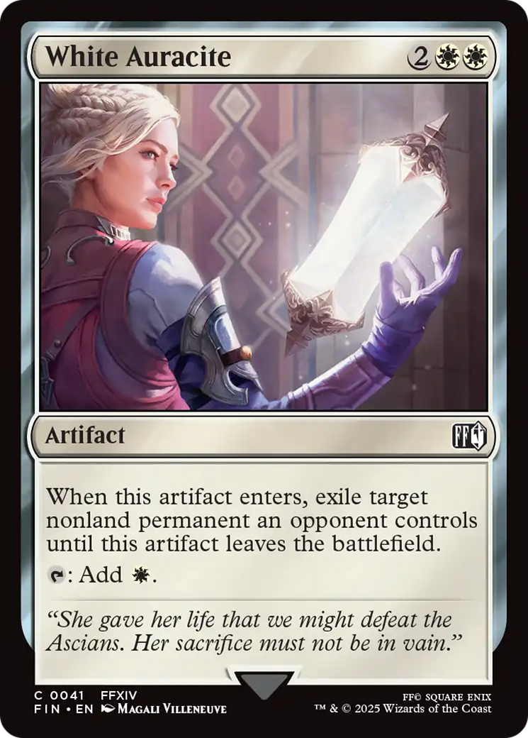 White Auracite [FINAL FANTASY] | Webway Games