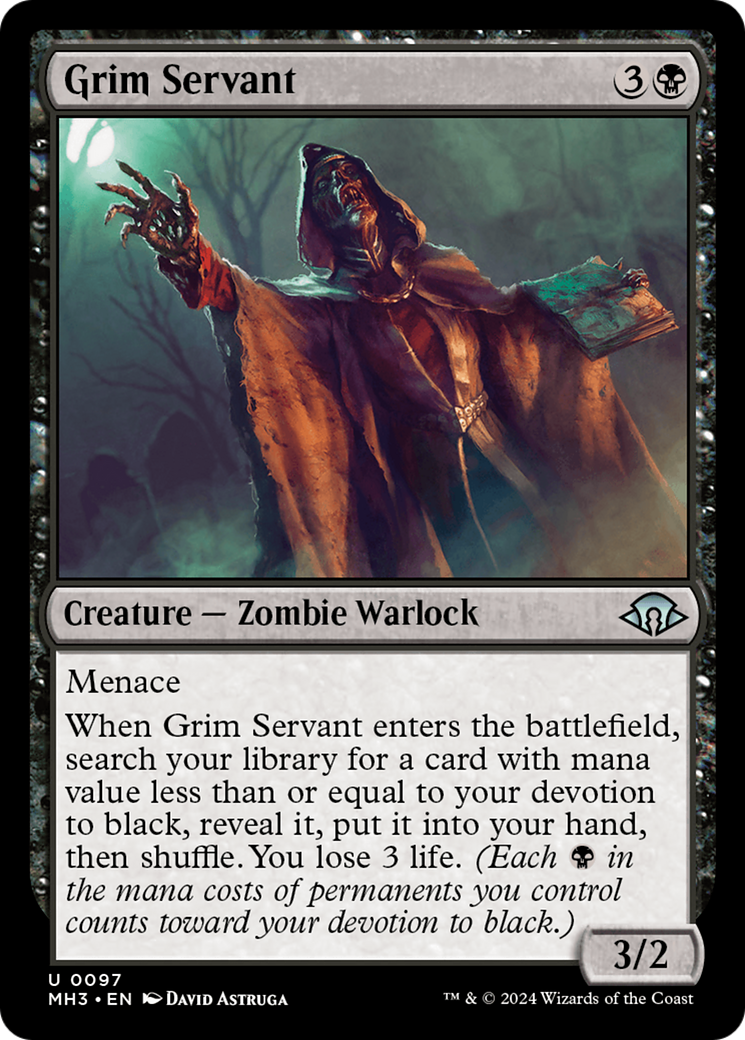Grim Servant [Modern Horizons 3] | Webway Games