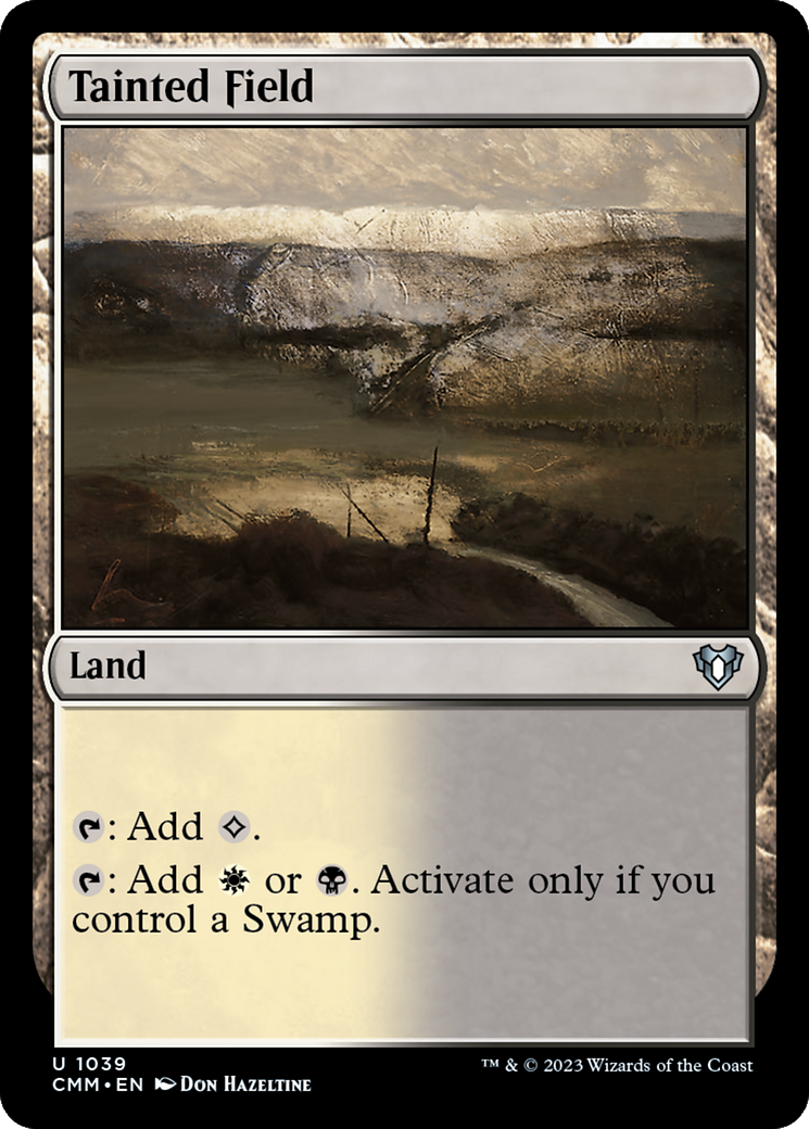Tainted Field [Commander Masters] | Webway Games
