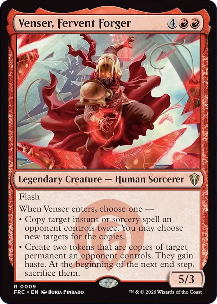 Venser, Fervent Forger [Reality Fracture Commander] | Webway Games