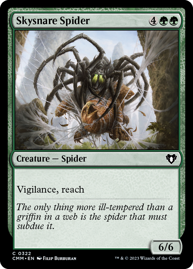 Skysnare Spider [Commander Masters] | Webway Games