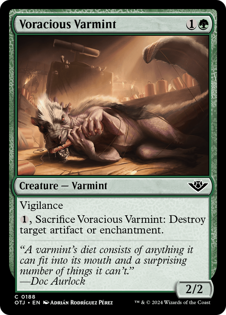 Voracious Varmint [Outlaws of Thunder Junction] | Webway Games