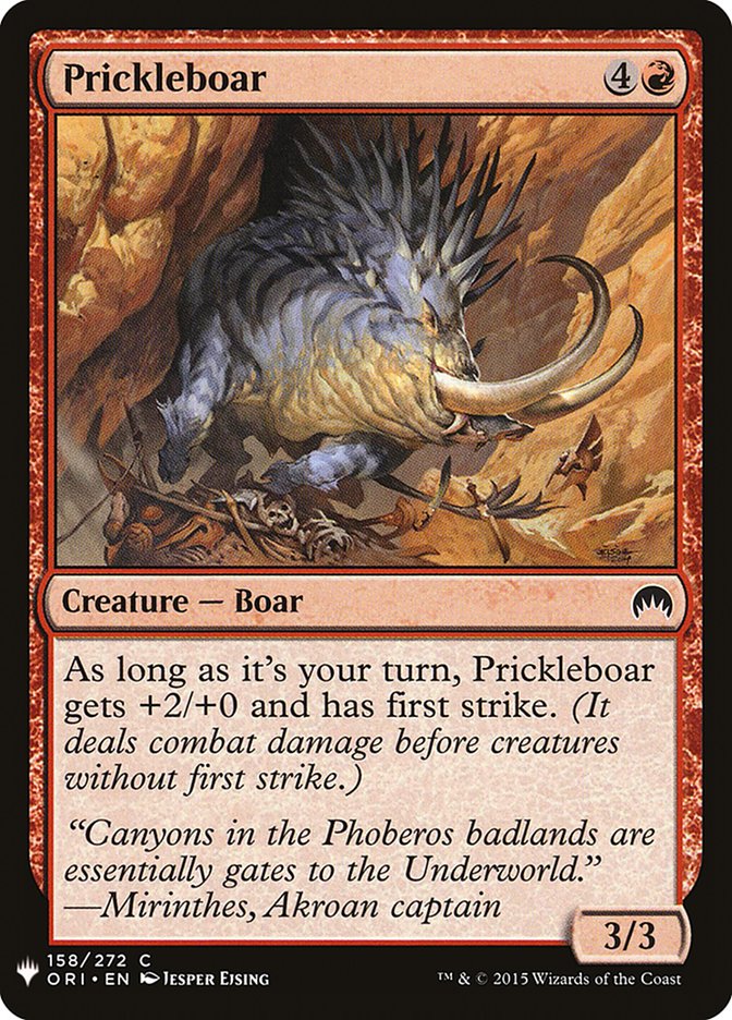 Prickleboar [Mystery Booster] | Webway Games