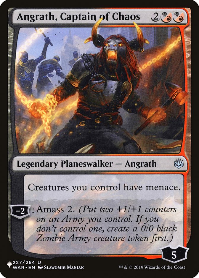 Angrath, Captain of Chaos [The List] | Webway Games