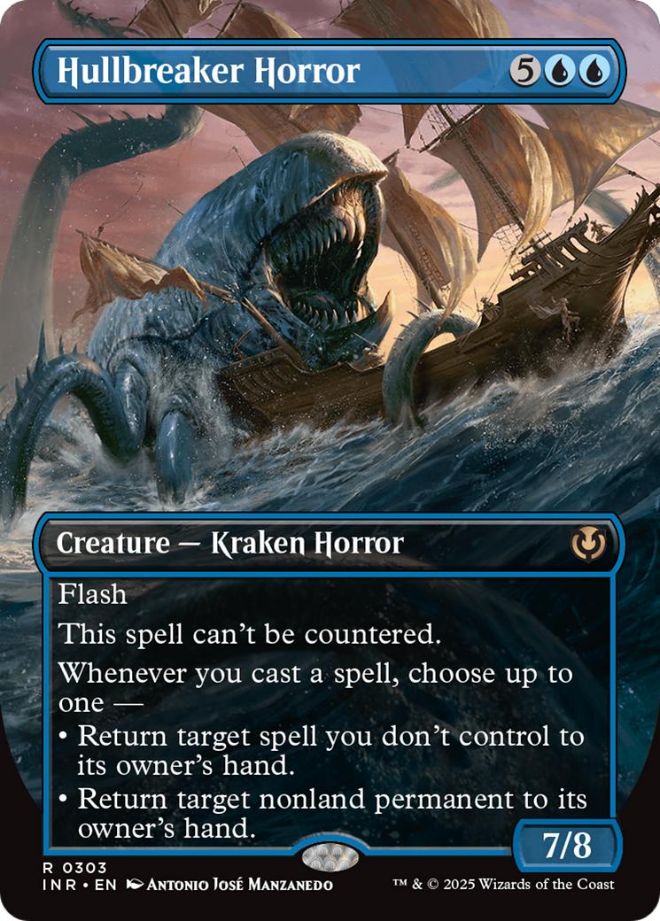 Hullbreaker Horror (Borderless) [Innistrad Remastered] | Webway Games