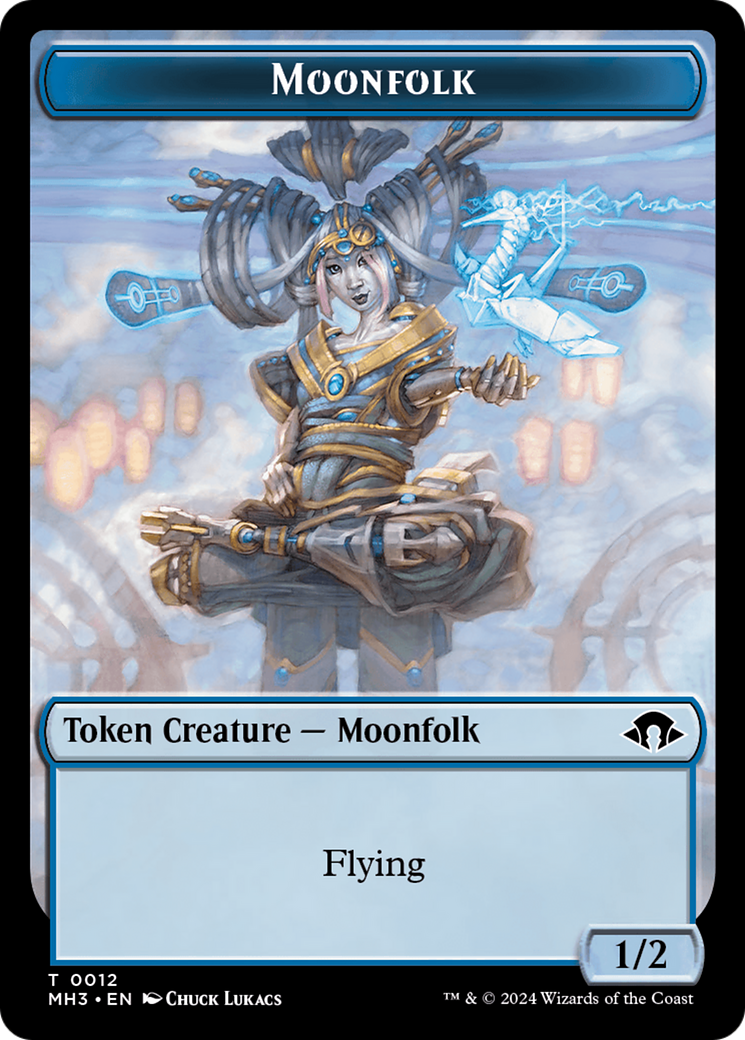 Moonfolk // Energy Reserve Double-Sided Token [Modern Horizons 3 Tokens] | Webway Games