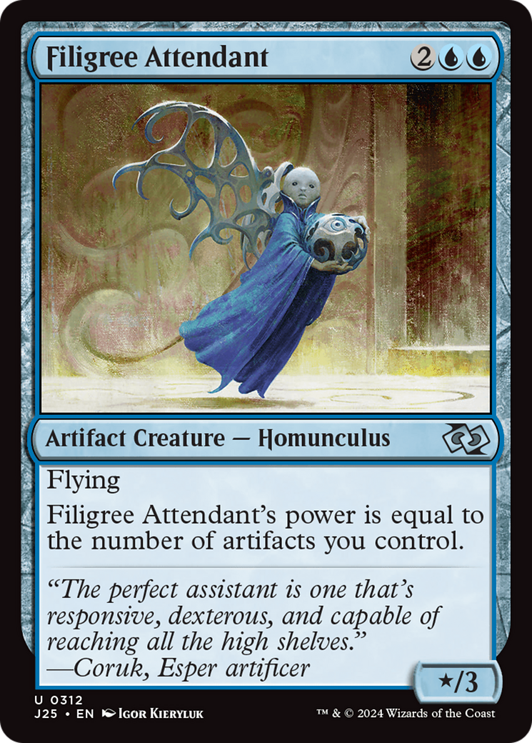 Filigree Attendant [Foundations Jumpstart] | Webway Games