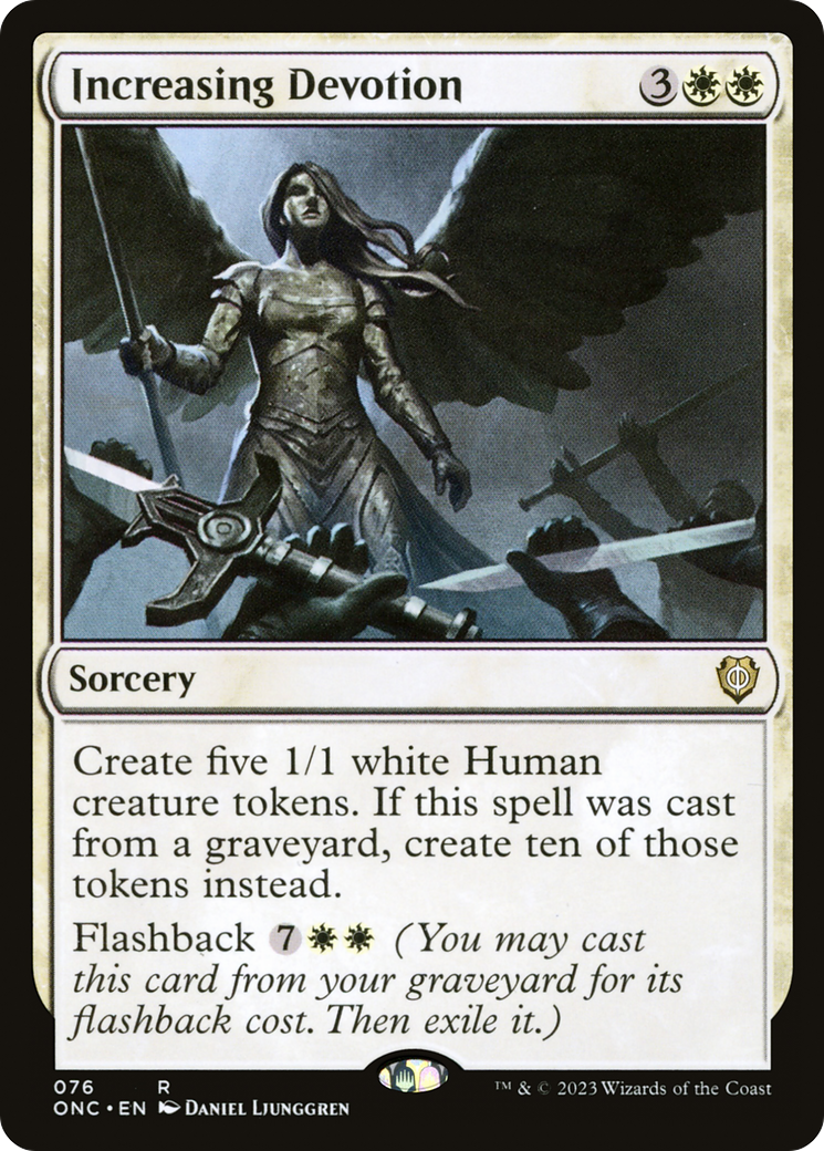 Increasing Devotion [Phyrexia: All Will Be One Commander] | Webway Games