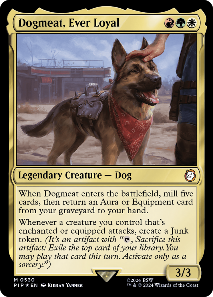 Dogmeat, Ever Loyal (Surge Foil) [Fallout] | Webway Games