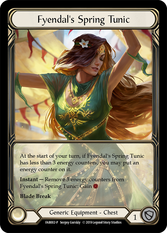Fyendal's Spring Tunic [FAB002] (Promo)  Rainbow Foil | Webway Games