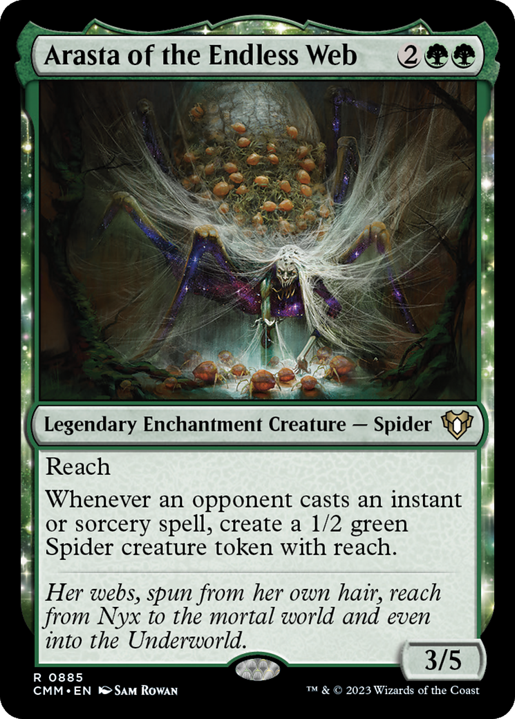Arasta of the Endless Web [Commander Masters] | Webway Games