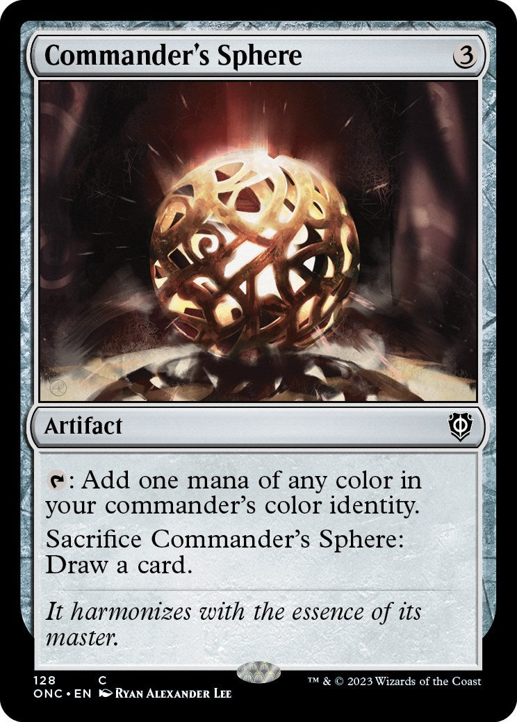 Commander's Sphere [Phyrexia: All Will Be One Commander] | Webway Games