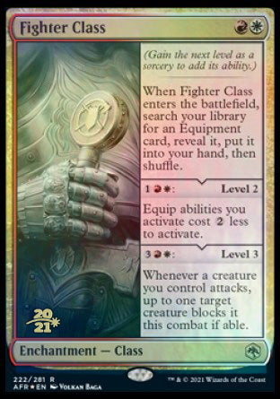 Fighter Class [Dungeons & Dragons: Adventures in the Forgotten Realms Prerelease Promos] | Webway Games