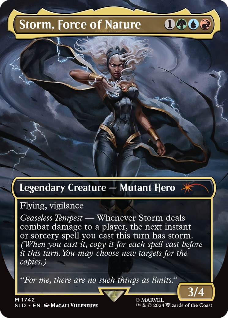 Storm, Force of Nature (Rainbow Foil) [Secret Lair Drop Series] | Webway Games
