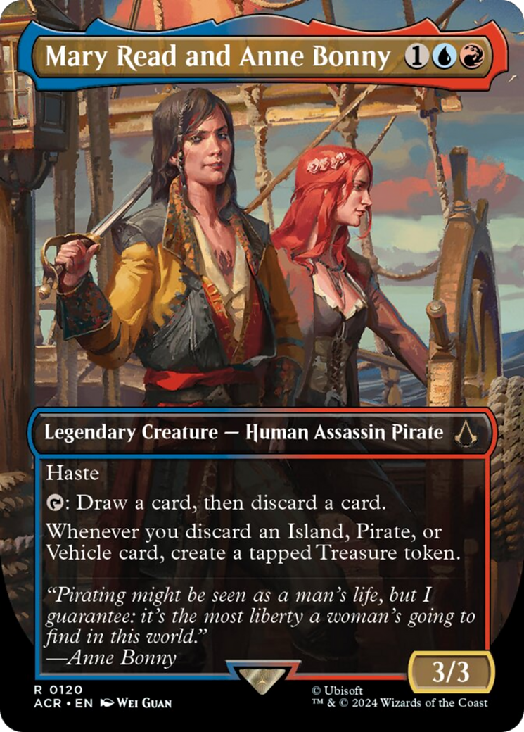 Mary Read and Anne Bonny (Borderless) [Assassin's Creed] | Webway Games