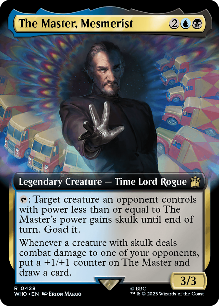 The Master, Mesmerist (Extended Art) [Doctor Who] | Webway Games