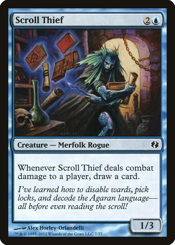 Scroll Thief [Duel Decks: Venser vs. Koth] | Webway Games