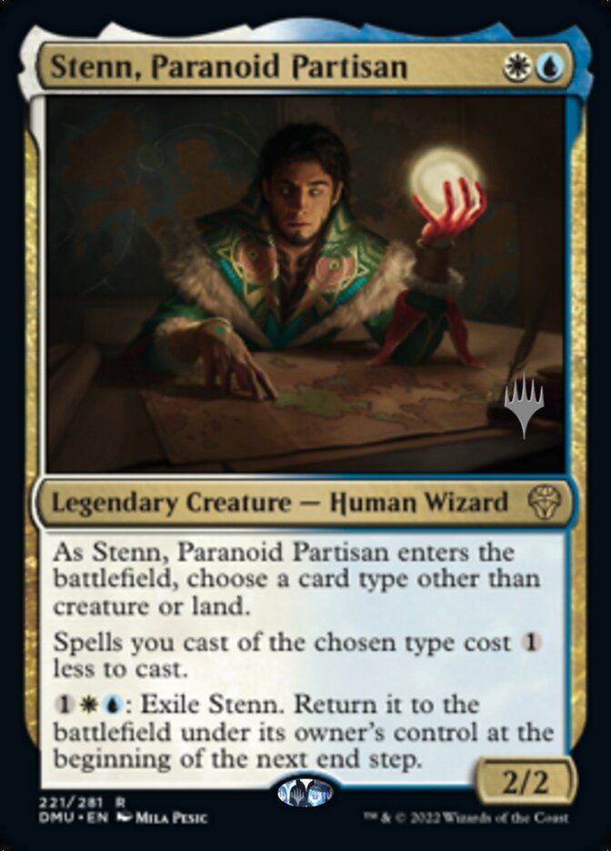 Stenn, Paranoid Partisan (Promo Pack) [Dominaria United Promos] | Webway Games